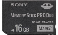 Sony 16GB MS Pro Duo Card (MSMT16GPSP) Sony 16GB MS Pro Duo Card (MSMT16GPSP)